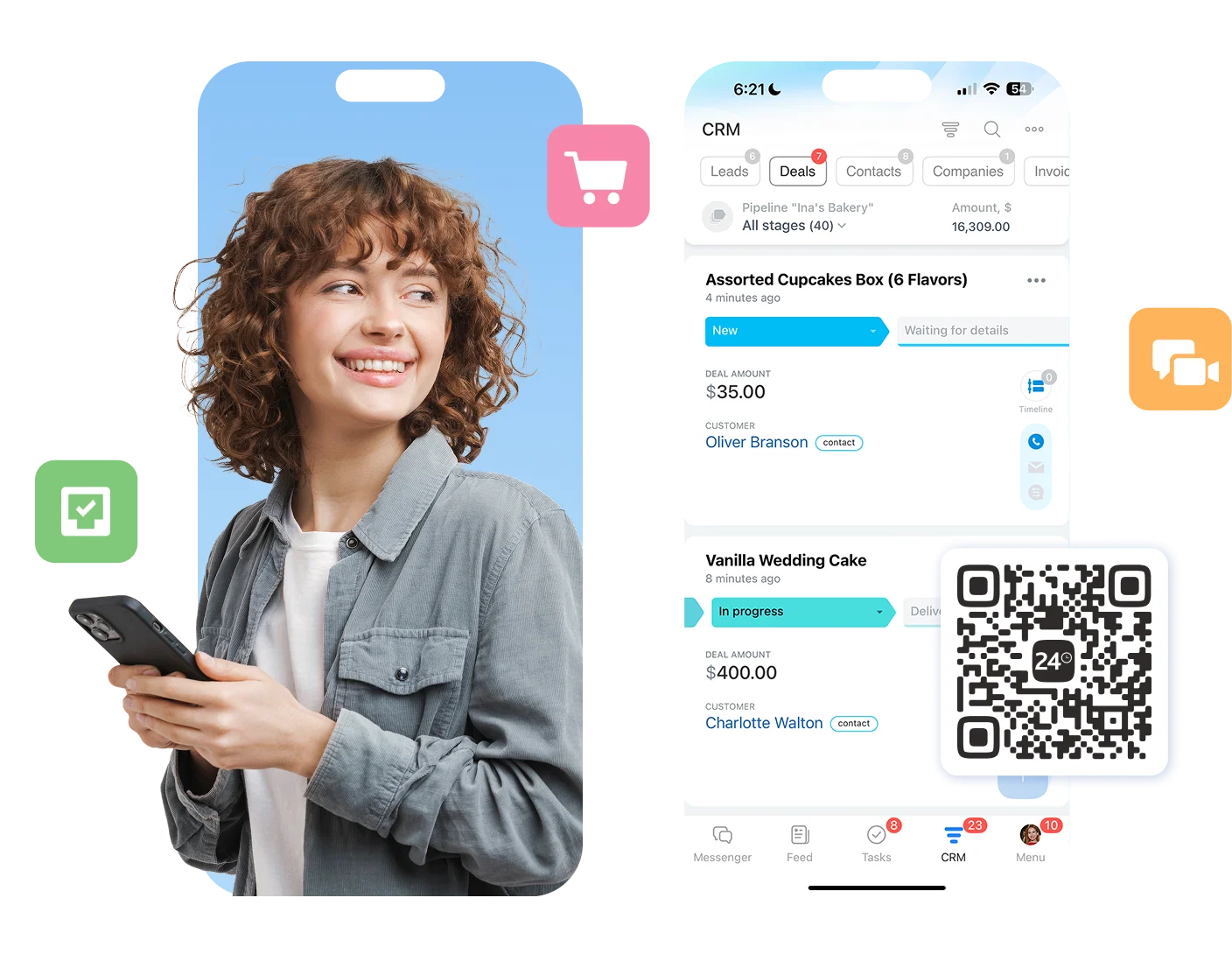 Aplicația mobilă Bitrix24