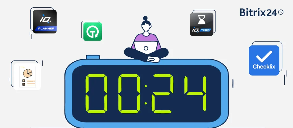 Streamline Time Tracking with Bitrix24 Partner Apps