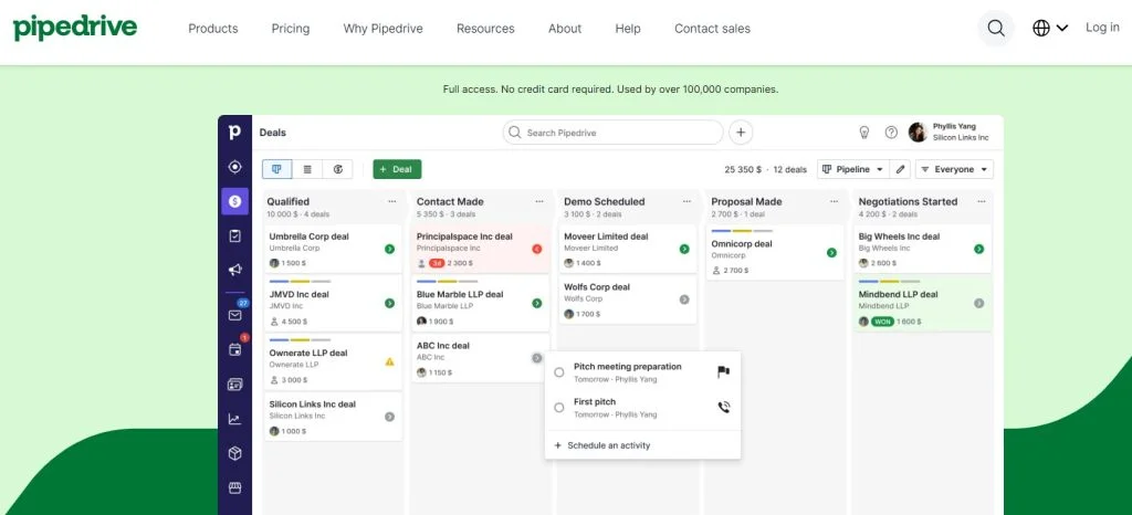 Best Customer Database Software Systems in 2024 - Pipedrive